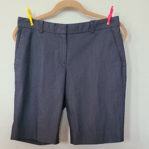 Brooks Brothers Women's Gray Bermuda Shorts Size 4